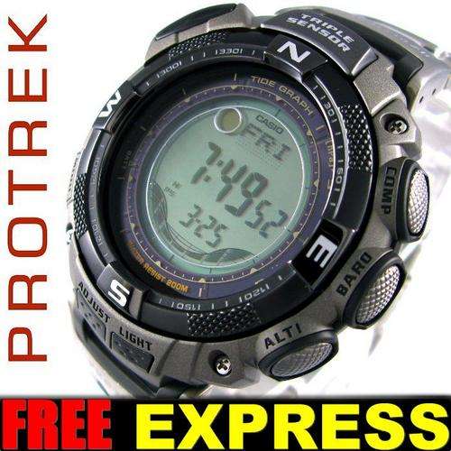 Casio Men PROTREK Pathfinder Titanium Watch PRG-130T-7V